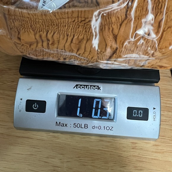 Anthropologie Peregrine Midi Dress Womens M Orange Peasant Boho Tiered Ruffle - Picture 10 of 10